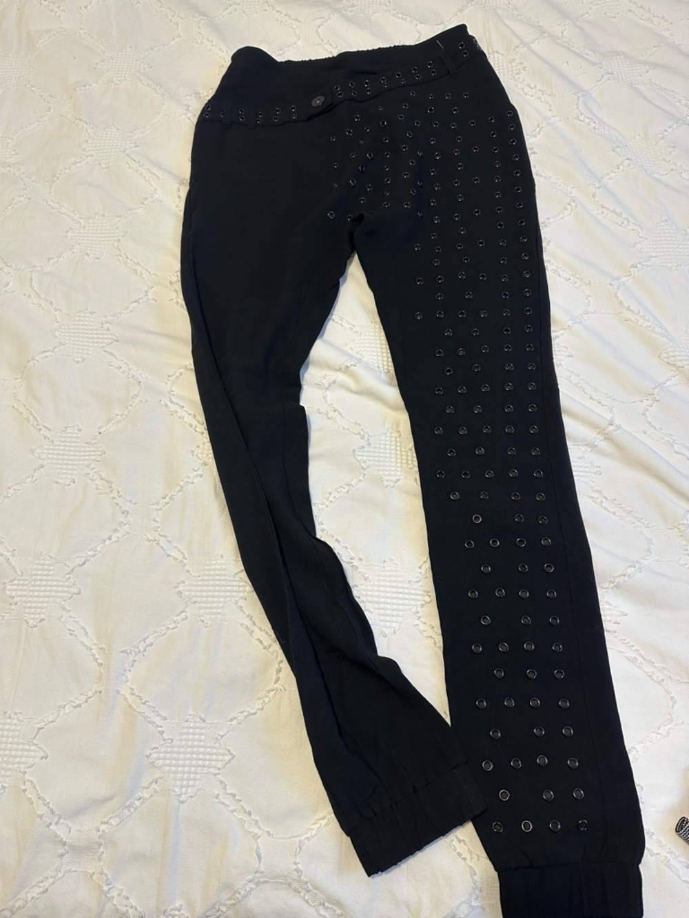 NÜ Denmark Black Casual Jogger Pants